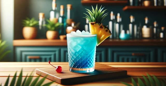 Najlepsze drinki z blue curacao i sokiem ananasowym na każdą okazję Najlepsze drinki z blue curacao i sokiem ananasowym na każdą okazję